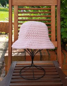 Gorgeous candyfloss pink crochet bucket hat - the perfect summer festival wear.   This hat is crocheted in chunky yarn so that it holds it's shape well, enabling you to adjust it to the look you want to achieve.  You can have the brim up or down, half up or half down - however you want to wear it in the coolest way for you. Beautifully finished - made from chunky acrylic yarn. Size fits teen to adult - approximately 22 inches/56cm. To clean - gently handwash in warm water and dry flat. Last pict Adjustable Pink Bucket Hat For Festival, Pink Wide Brim Bucket Hat For Summer, Pink Curved Brim Bucket Hat For Festival, Pink Summer Festival Hats, Pink Brimmed Bucket Hat For Vacation, Pink Short Brim Bucket Hat For Summer, Cute Pink Bucket Hat For Summer, Pink Summer Bucket Hat With Short Brim, Summer Pink Sun Hat For Festivals