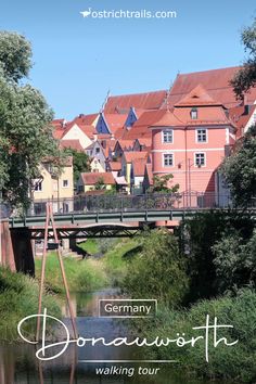 Rotes Tor Gate in pretty Donauworth on the Romantic Road Cute Houses, Cute House, The Church, House Colors, Banks