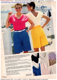 1986 JCPenney Spring Summer Catalog, Page 110 - Catalogs & Wishbooks Jcpenney Catalog, 1980s Outfits, 80s Stuff, 80s Punk, Balloon Pants, Retro Stuff, 80s Outfit