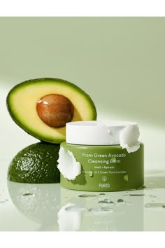 Avocado Product Photography, Coconut Oil Brands, Ingredients Photography, Watermelon Seed, Green Avocado, Skincare Branding