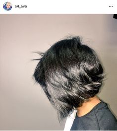 Relaxed Hair Layers, Natural Bob, Natural Hair Bob, Bob Black, Hair Layers, Bob Cuts, Cut Life, Natural Afro Hairstyles, Short Sassy Hair