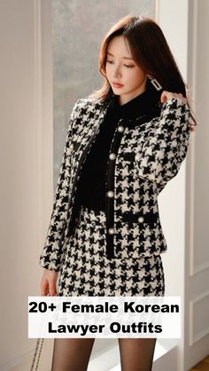 Chic and professional female Korean lawyer outfits that blend style and confidence. Discover the perfect looks for a powerful impression. Lawyer, Confidence