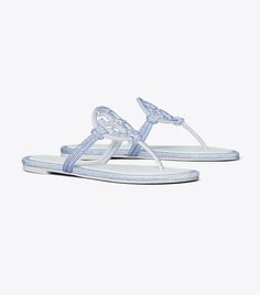 Miller Pavé Knotted Sandal: Women's Designer Sandals | Tory Burch Tori Burch Sandals, Bday Wishlist, England Trip, Soft Sandals, Miller Sandal, Clothes Vintage, Tory Burch Sandals, Beautiful Sandals, Fancy Shoes