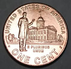 an image of the united states of america one cent