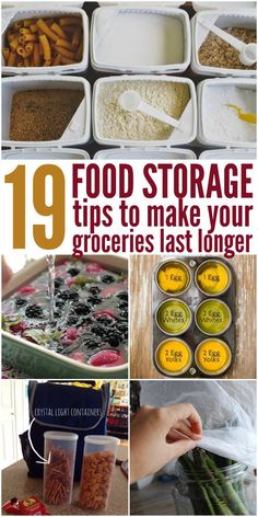 food storage tips to make your groceries last longer than they are left in the freezer