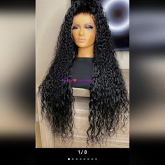 Semi Custom/ Add Extra Hair Very Full Super Cute 13x4 Summer Sale 32 Nches Long & Very Full / ( If U Like Higher Or Lower Density Contact Me) 100%Unprocessed Virgin Malaysian Wet & Wavy Human, Hair Lace Wig. Malaysian Hair Look Natural With A Pretty Sheen Hd Lace Per Plucked With Baby Hair Free Deep Parting ( 13x4) Jamila,Is 32 Inches Soft Very Beautiful Long Water Very Easy To Maintain. Very Full High Density /(200%) Ladies She Is A Head Turner Healthy Hair No Split Ends.All Cuticles Intack. U Half Up Bun, Bun Ponytail, Malaysian Hair, Front Lace Wigs Human Hair, Hair Lace, Split Ends, Hd Lace, Lace Wig, Free Hair