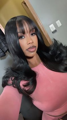 Boring Hair, Love Your Hair, Unique Hairstyles, Pretty Hairstyles, Pretty Face, New Hair, Wig Hairstyles, Hair Inspiration, Bangs