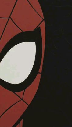 a close up of a spider man face