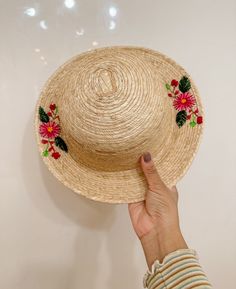 Embroidered Hat, Embroidered Hats, Guatemala, Sun Hats, Caps Hats, Accessories Hats, Hand Made, Size 6, Sun