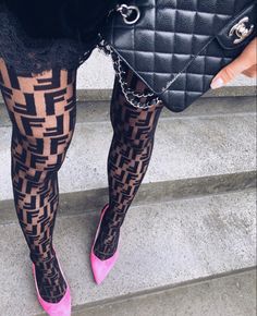 Godly Outfits, Fendi Socks, Balenciaga Sock, Fur Leg Warmers, Women Louis Vuitton, Fashion Trend Inspiration, Black Balenciaga, Balenciaga Women