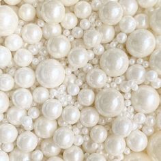 Bakewareind Mix White Pearls Sprinkles Edible,100gram - Bakewareindia Vegan Sprinkles, Pearl Princess, Edible Pearls, Dessert Stand, Princess Cake, White Pearl, Baked Goods, Pearl White, Statement Pieces