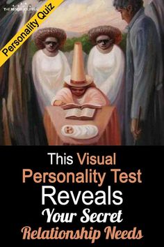 the cover of this visual personality test reveals your secret relationship needs to be true or real