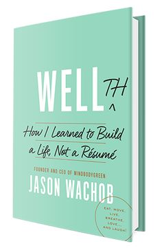 a book with the title well and how i learned to build a life not a runner