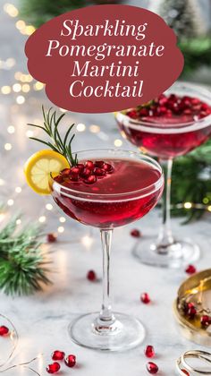 "Indulge in the festive flavors of our Sparkling Pomegranate Martini Cocktail Recipe! This refreshing drink is perfect for your Thanksgiving dinner, offering a vibrant twist on traditional recipes. With its low-carb ingredients, it's an ideal choice for healthy Thanksgiving recipes. Impress your guests with this vegetarian-friendly cocktail that complements both traditional and modern Thanksgiving menus." Christmas Cocktail Drinks, Pomegranate Cocktail, Martini Recipes Vodka