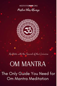 Om Sound Universe, Mantras For Healing, Om Sound, Chanting Meditation, Om Meditation