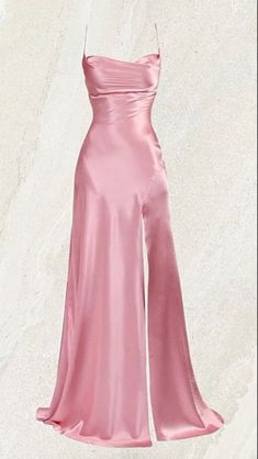 Satin Prom Dresses, Classy Prom, Classy Prom Dresses, Stunning Prom Dresses, Pink Prom Dress, Prom Dress Inspiration, Cute Prom Dresses, Pretty Prom Dresses, Prom Outfits