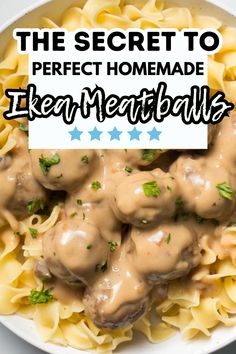 the secret to perfect homemade lean meatballs