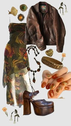 Small Space Closet, Whimsigoth Outfits, Fest Outfits, Mode Hippie, Earthy Outfits, Estilo Hippie, Nail Fashion, Swaggy Outfits, How To Design