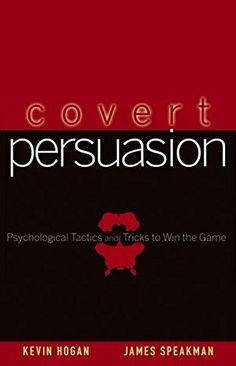 a book cover with the title covering persuasion