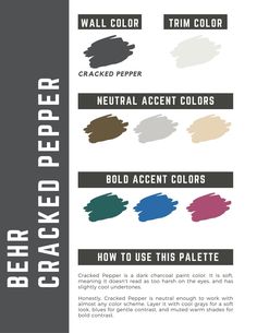 the different shades of paint that you can use to create your own wallpapers