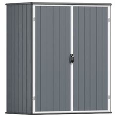 Patiowell 5-ft x 3-ft Resin Storage Shed (Floor Included) in the Vinyl & Resin Storage Sheds department at Lowes.com Shed Floor, Resin Storage, Storage Sheds, Shed Storage, Storage Shed, Weather Resistant, Shed, Flooring, Gift Ideas