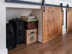 there are several suitcases and bags on the floor next to each other in this room