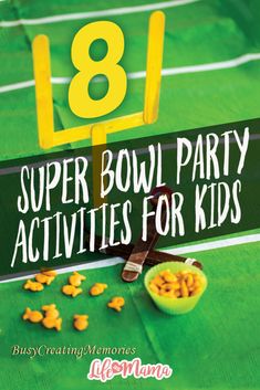 super bowl party activities for kids