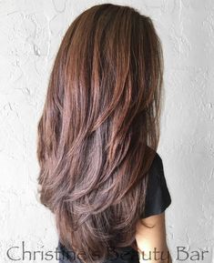 Layered Haircut For Long Thick Hair Long Hair Cuts, Pixie Hairstyles, Layered Haircuts, Layered Hair