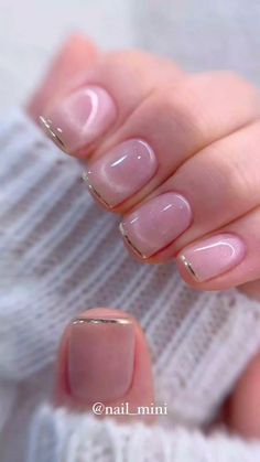 Elegant French Nails, Short Cute Nails, Spring Nails Inspiration, Spring Nail Ideas, Elegant Touch Nails, Subtle Nails, Cute Spring Nails, Spring Nail Designs