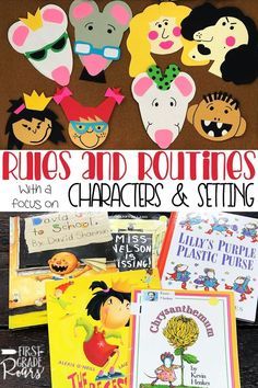 there are many books and crafts for children to make with the same theme as their favorite characters