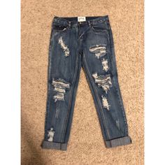 One Teaspoon Jeans- Like New! Size 24, Boyfriend Fit. Worn 3 X So They Are In Fantastic Condition! Boyfriend Fit Jeans, One Teaspoon, Jeans Boyfriend, Jeans Color, Boyfriend Fit, Colored Jeans, Boyfriend Jeans, Fit Jeans, New Color