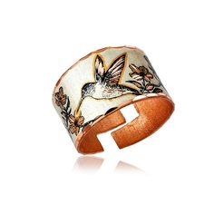 Copper Flowers, Hummingbird Jewelry, Hummingbird Gifts, Native American Bracelets, Copper Cuff Bracelet, Beautiful Wedding Rings, Cuff Ring, Copper Cuff, Cuff Rings