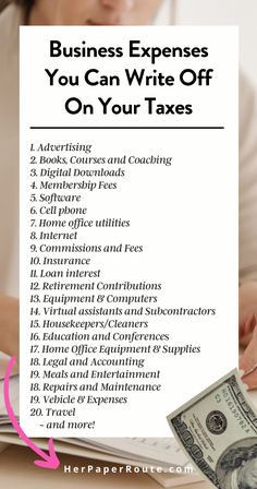 Surprising tax deductible expenses you can write off if you own a business. Tax perks and tax write-offs for entrepreneurs, freelancers and small business owners to take advantage of. Now that you know the many expenses entrepreneurs can write off on their taxes, its time to take action and start claiming the ones that affect your business. 

Know that tax deductions serve a dual purpose: they enable you to operate your business effectively and save money on taxes simultaneously. Small Business Tax Deductions, Business Tax Deductions, Business Expenses, Business Bookkeeping, Small Business Tax, Small Business Bookkeeping, Bookkeeping Business, Startup Business Plan, Successful Business Tips