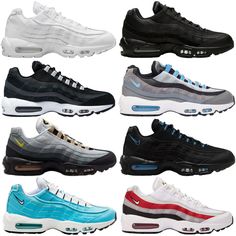 #ad Premium Quality BRAND NEW Nike AIR MAX 95 Men's Casual Shoes ALL COLORS US Sizes 7-14 NEW IN BOX, Fashion Mens Shoes Nike Air Max 95 Outfit Men, Air Max 95 Outfit Men, Airmax 95 Outfit, Jonas Cozone, Nike Air Max 95 Outfit, Track Aesthetic, Nike 95, Vision Bored, Air Nike