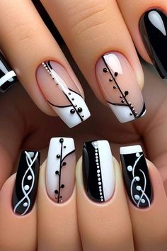 Artistic Nails Design, Gel Extension Nails Design, Quick Nail Art, Manicure Nail Designs, Trendy Nail Art Designs, Finger Nail Art, Fancy Nails Designs, Nail Art Videos, Pretty Nail Art Designs