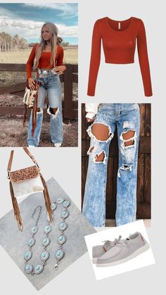 Casual Easter Outfits For Women Jeans, Cojo Concert Outfit, Cute Going Out Outfits Night Casual, Spring Country Outfits, Western Spring Outfits, Simple Western Outfits, Country Girl Style Outfits, Western Outfit Ideas, Punchy Outfits