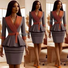 Corporate Outfits For Women, Modest Work Outfits, Stylish Business Outfits, Modest Dresses Fashion, Skater Outfits, Boss Ladies, Corporate Attire