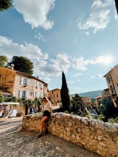 The small town of Moustiers St Marie in Provence Verdon Gorge Provence France, French Village, Travel France, Cycling Trips, Road Trip Destinations, Southern France, Visit France, Sainte Marie