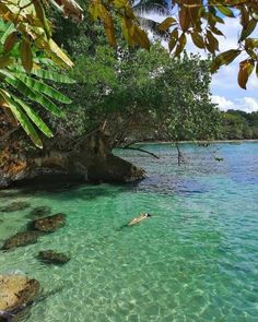 uh it's a wonderful lavish blue clear water with trees and mountains surrounding the serene experience with just one calm girl floating in the middle of the sea wishing to be taken away... Costa Rica Travel Pictures, Costa Rico, Monteverde Costa Rica, Costa Rica Travel, Dream Travel Destinations, Pretty Places, Travel Inspo