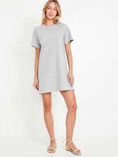 Saw this on Old Navy: Cotton Jersey Dress, Maternity Nursing Dress, Nursing Dress, Grey Light, Womens Loungewear, Petite Dresses, Nordstrom Dresses, Jersey Dress, Gray Dress