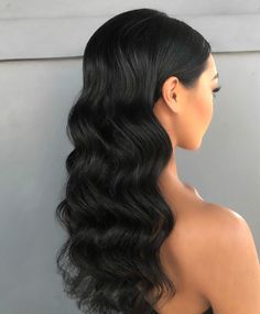 Wedding Hair Inspiration, Retro Hairstyles, Formal Hairstyles, Cool Hair Color, Hair Color For Black Hair, Hair Color Trends, Bride Hairstyles