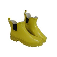 New StarBay Women's Waterpoof Ankle Rubber Rain Boots R608 Yellow Color size 7 Size: one size.  Gender: female.  Age Group: adult. Yellow Color, Rubber Rain Boots, Rain Boots, Chelsea Boots, Clothing And Shoes, Age Group, Ankle Boot, Size 7, Size 10