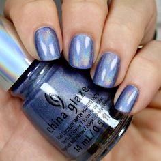 Cottage Nails, Summer Pedicure Designs, Periwinkle Cottage, Nails Grunge, Summer Pedicure, Pretty Nail Polish, Pedicure Designs, Blue Nail, Ideas Nails