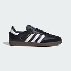 adidas Zapatillas Samba OG - Negro | adidas Argentina Adidas Shoes Samba, Adidas Samba Black, Samba Og Shoes, Samba Shoes, Samba Outfit, Dr Shoes, Adidas Samba Og, Shoe Inspo, Window Shopping