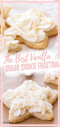 the best vanilla sugar cookie frosting recipe