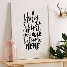 Church Entryway, Spirit Signs, Wall Art Simple, Prayer Closet, Church Office, Prayer Corner, Printable Scripture, God Message, Youth Room