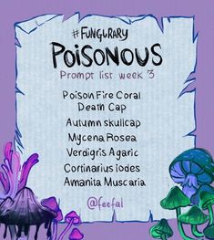 an image of a poster with the words poisonous written in different languages on it