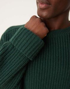 Maglioni e Cardigan di ASOS DESIGN Abbraccia il tuo lato più morbido Girocollo Maniche lunghe Polsini con risvolto Vestibilità oversize Green Jumper, Rib Sweater, Oversize Pullover, Pull Oversize, Christmas Jumper Dress, Jumpsuit Party, Winter Wedding Dress, Black Friday Shopping, Party Tops