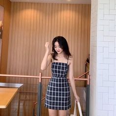 Unique Style Outfits, Girly Makeup, Fashion Design Books, Simple Style Outfits, Korean Fashion Outfits, Stylish Short Dresses, Cute Dress Outfits, Korean Fashion Dress, Tumblr Outfits