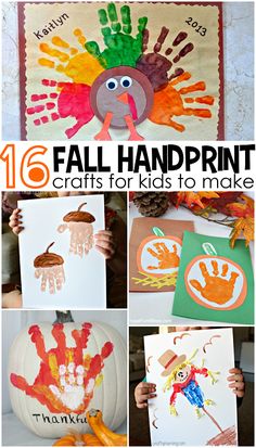 handprint crafts for kids to make